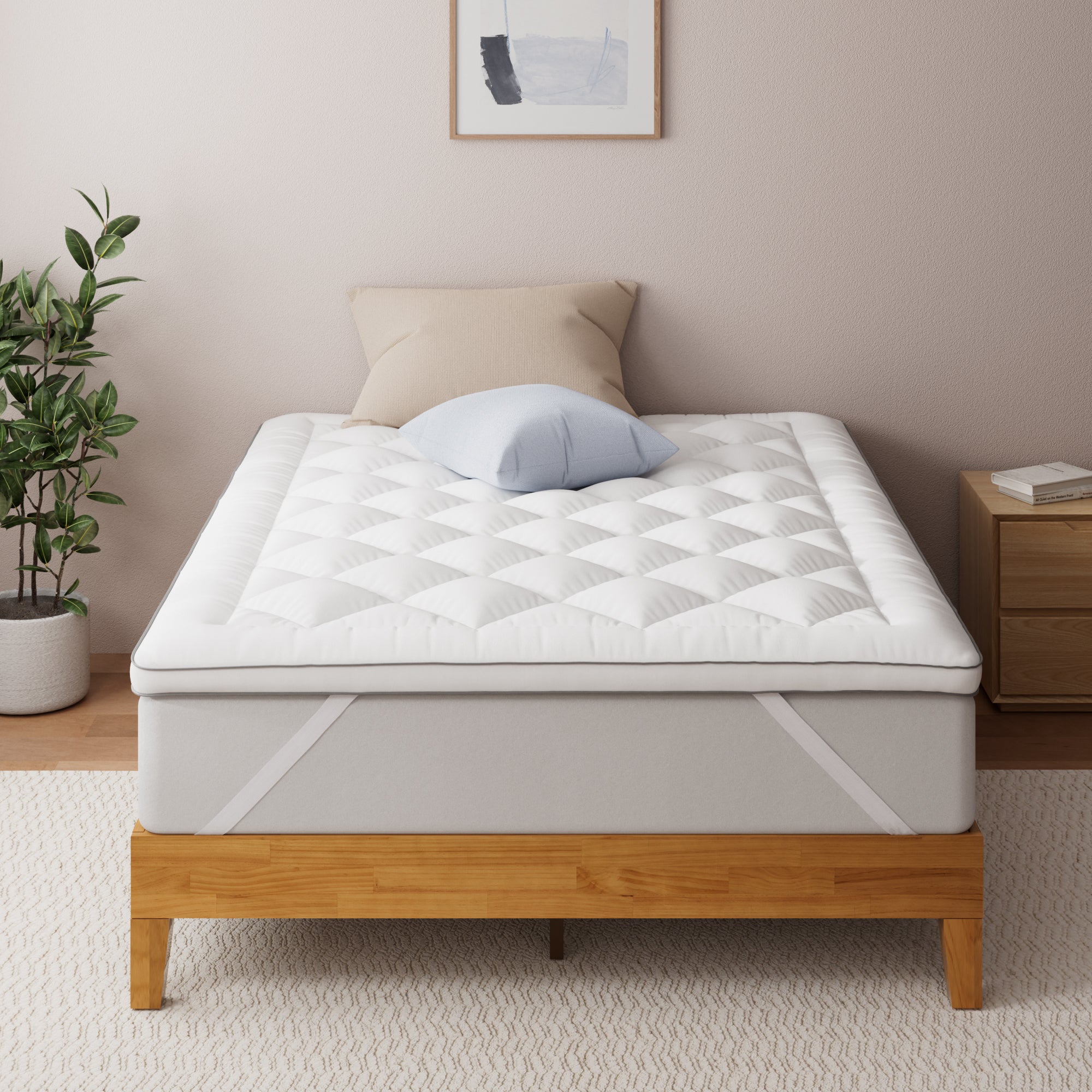 Peach Skin ファブリックトッパー 5cm