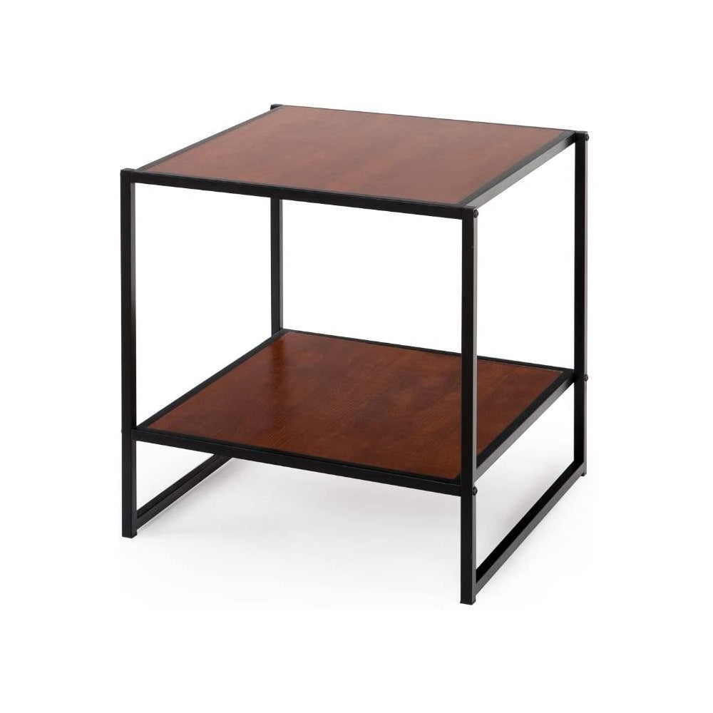 【アウトレット】Modern Studio Collection ナイトテーブル ベッドサイドテーブル 50.8cm ブラウン ブラック ウッド