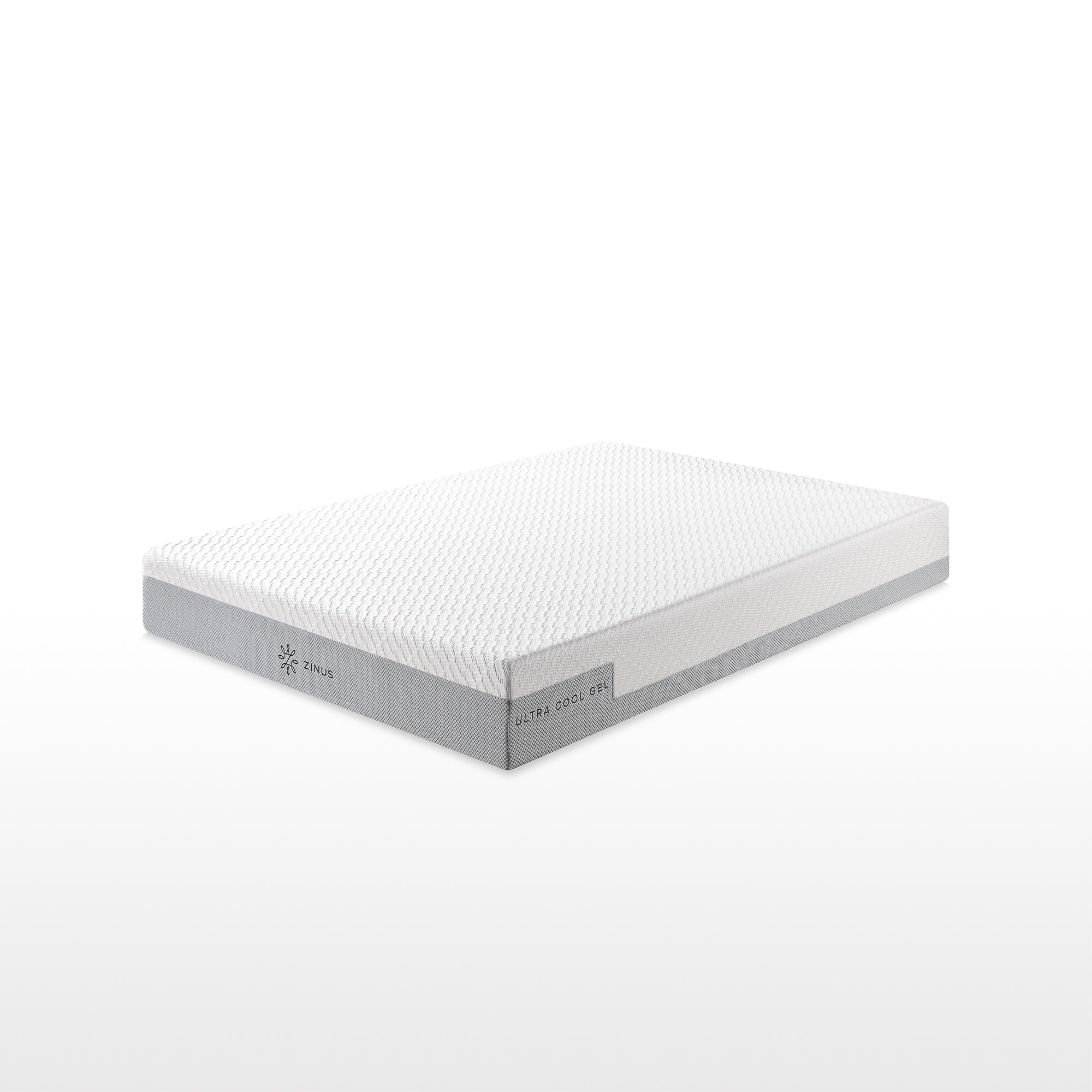 Gel-Foam Luxe 低反発マットレス 体温調節ジェル+7-ZONEシステム 25cm ホワイト