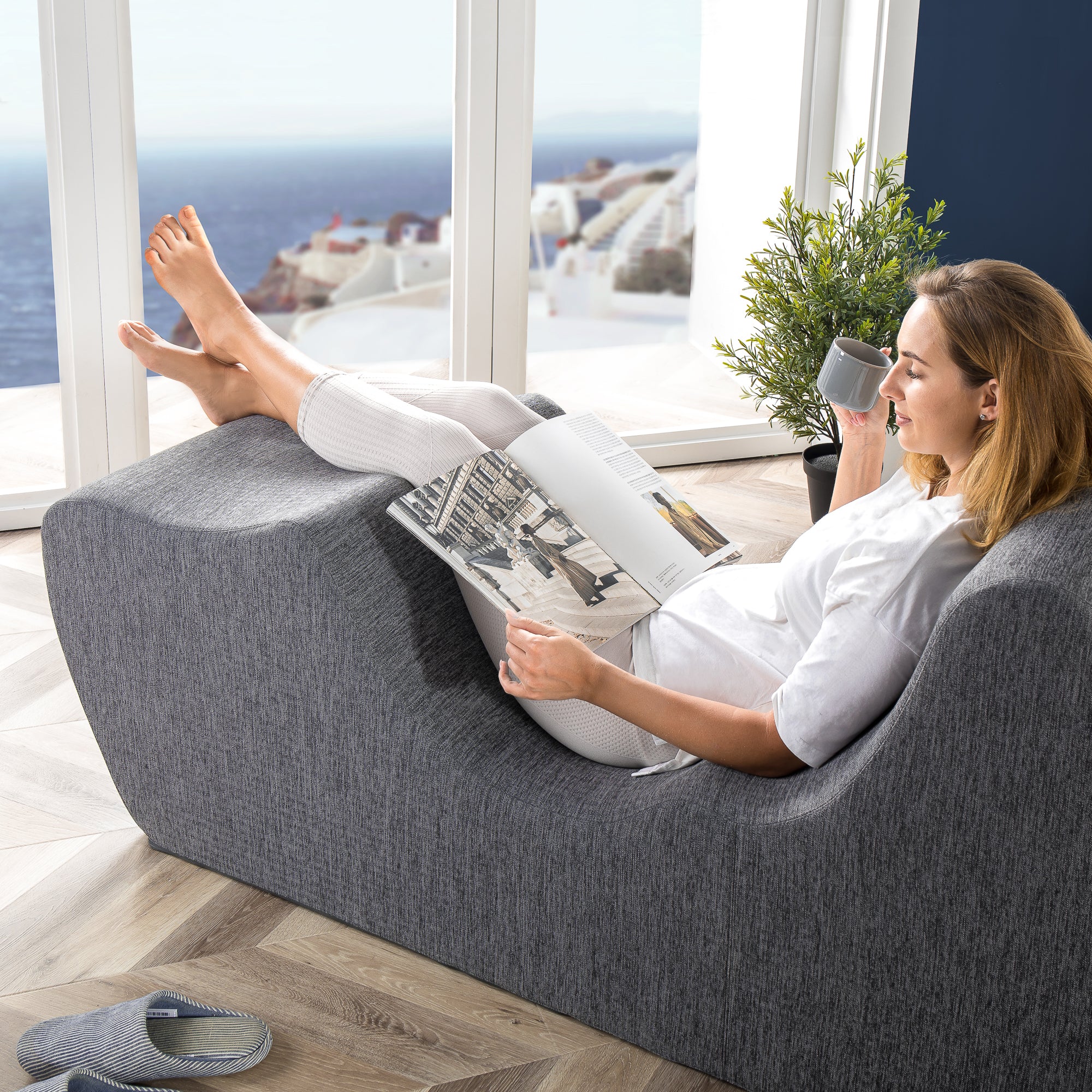 Zero Gravity チェア 低反発 ダークグレー オートミール ライトグレー