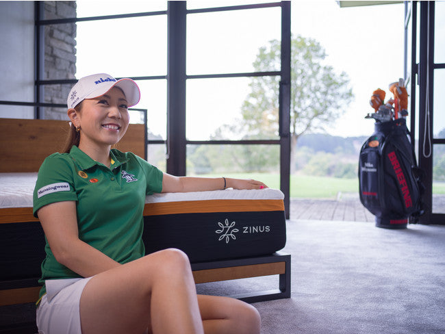 LPGAツアーのオフィシャルマーケティングパートナー『ZINUS Inc.』　女子プロゴルファー宮里美香選手とスポンサー契約を締結！（2021年4月20日）